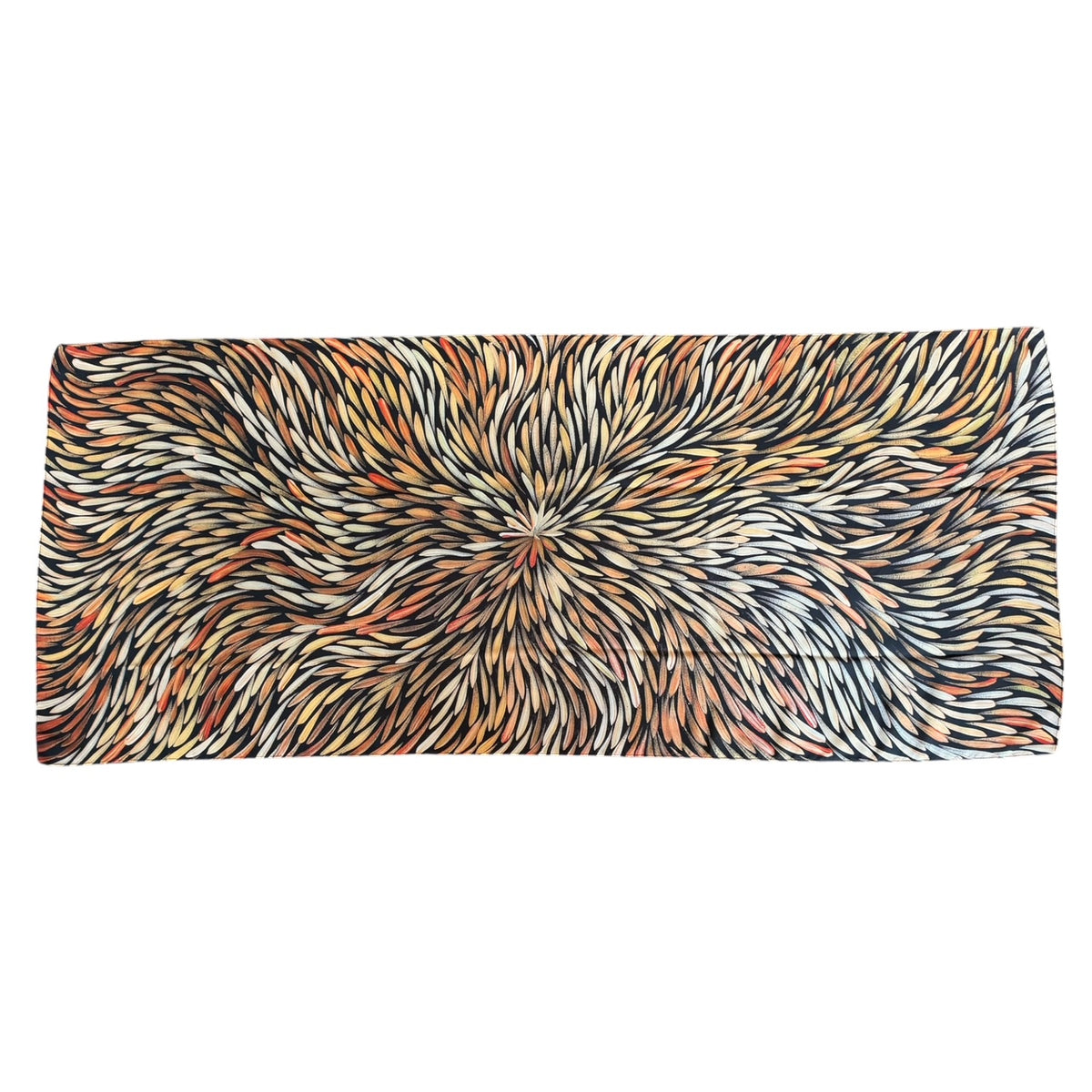 Silk Scarf - Sharon Numina - Bush Medicine Leaves