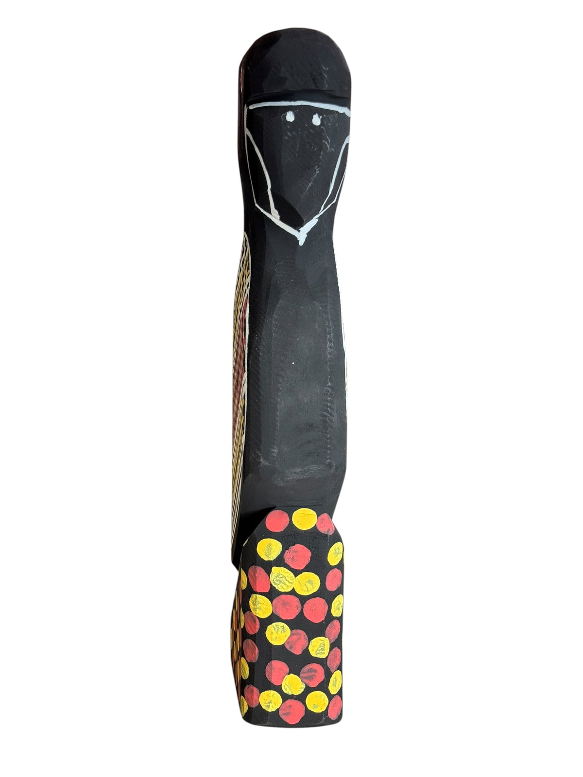 Hand Carved Black Cockatoo - Kenny Reid