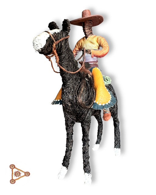 Wire Stockman on Horseback – Johnny Young