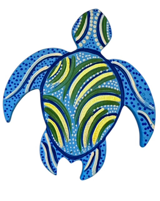 Turtle Ornament - Deidre Burgoyne Rosier 14cm