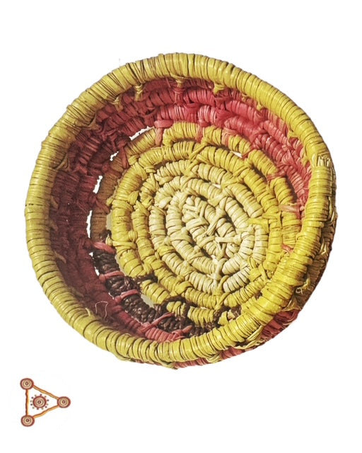 Small Coiled Pandanus Basket - Rose Wilfred