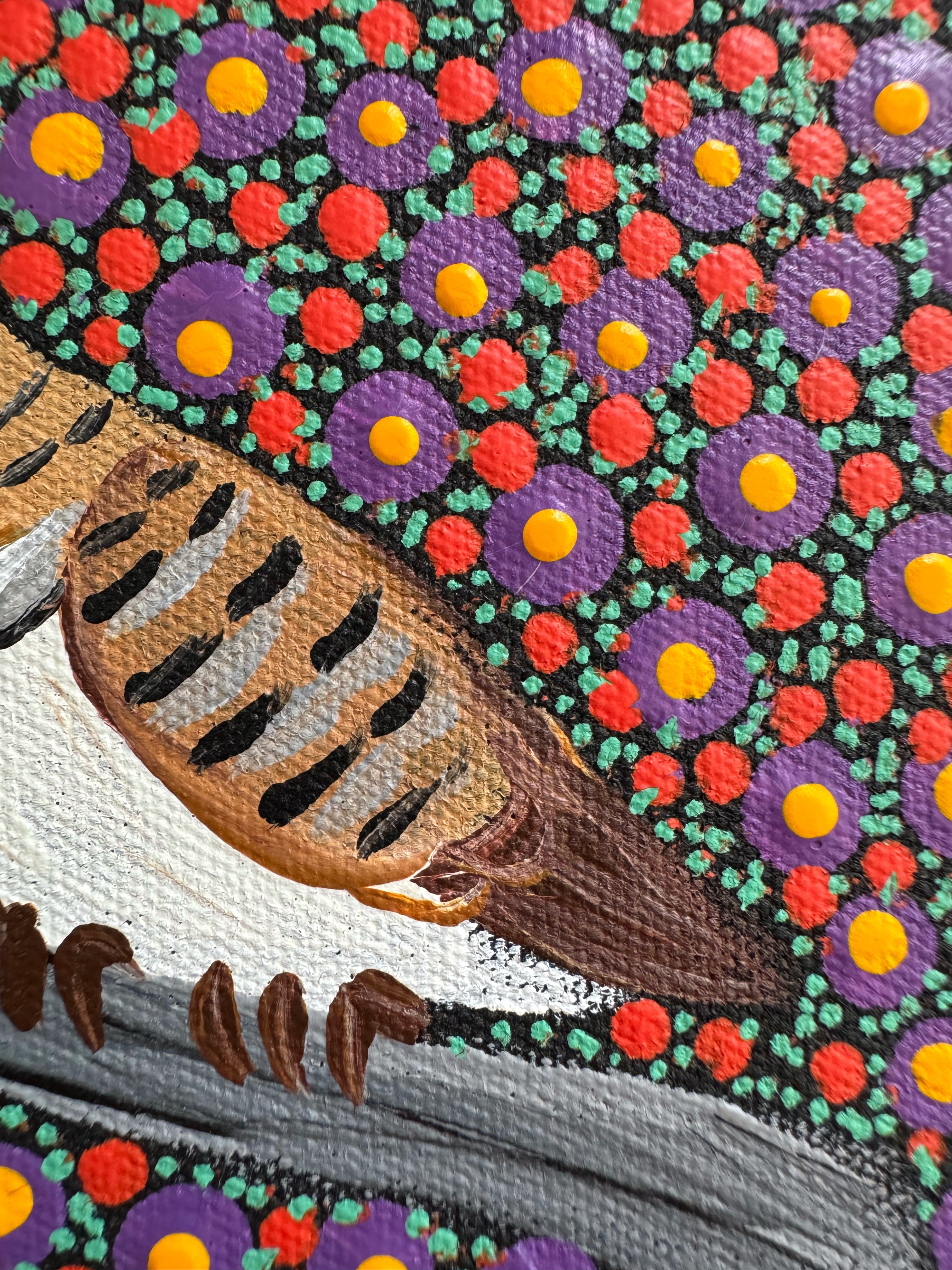 Kathleen Buzzacott - Spinifex Pigeon - Small, Framed .400