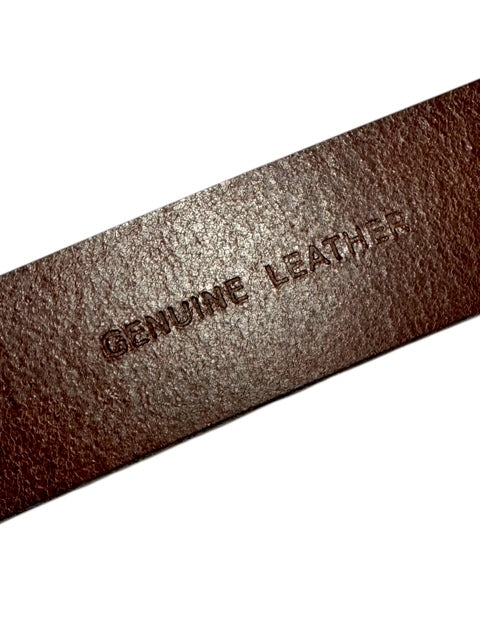 Men's Leather Belt - Mick Harding - Brown