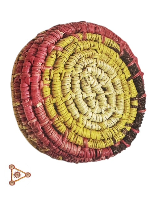 Small Coiled Pandanus Basket - Rose Wilfred