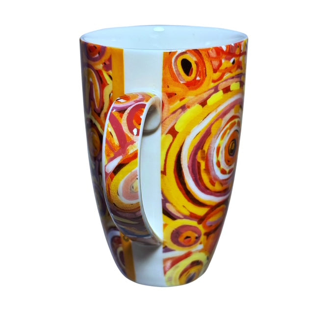 Bone China Mug - Cedric Varcoe - Pink