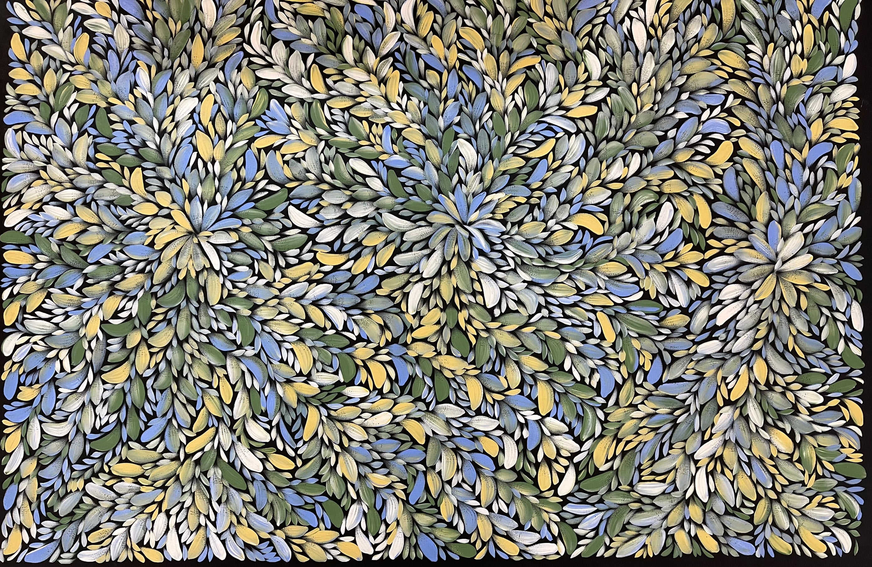 Louise Numina - Bush Medicine Leaves - 202x134cm .13-6