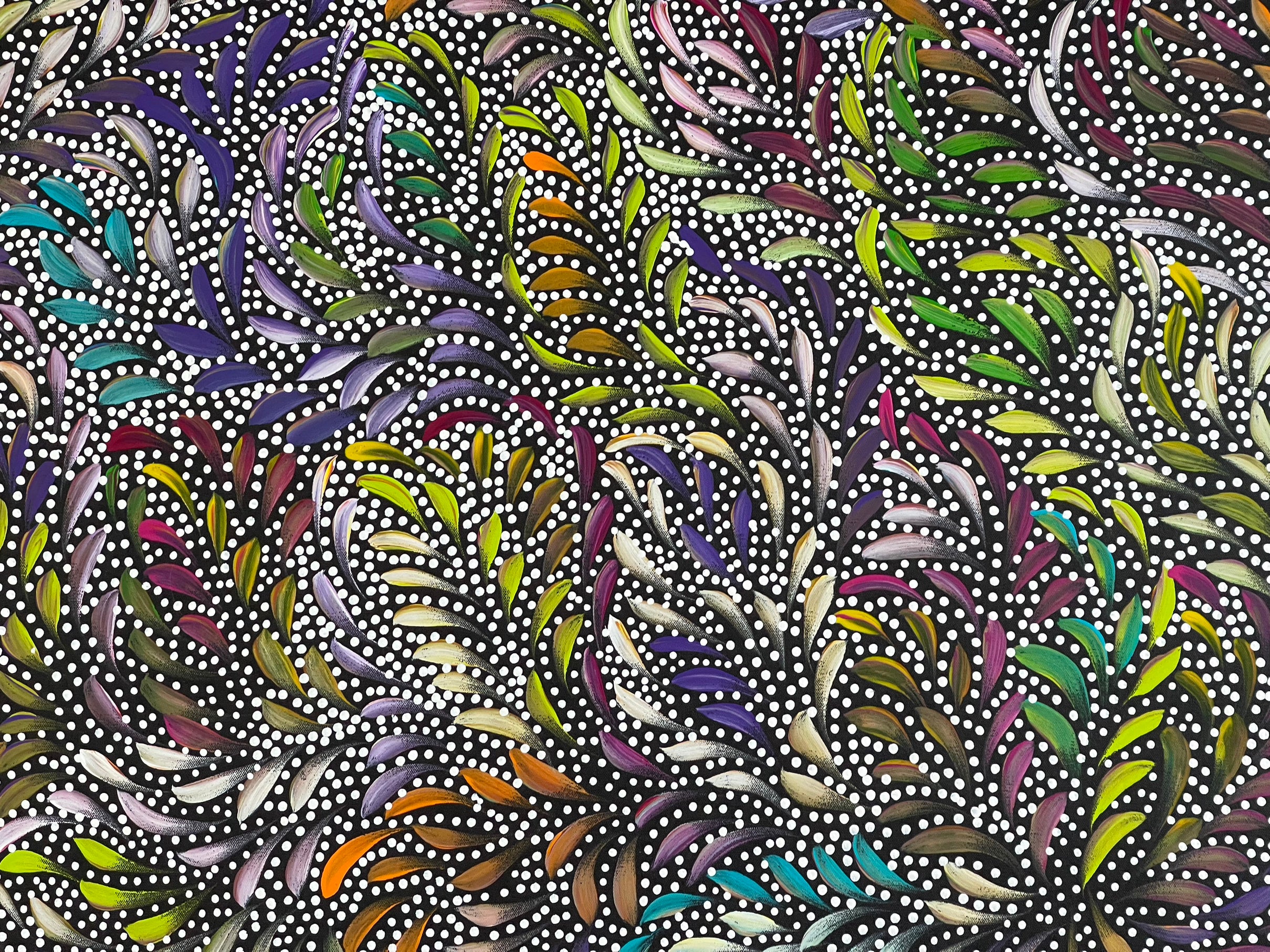 Caroline Numina - Seeded Bush Medicine Leaves .88-13