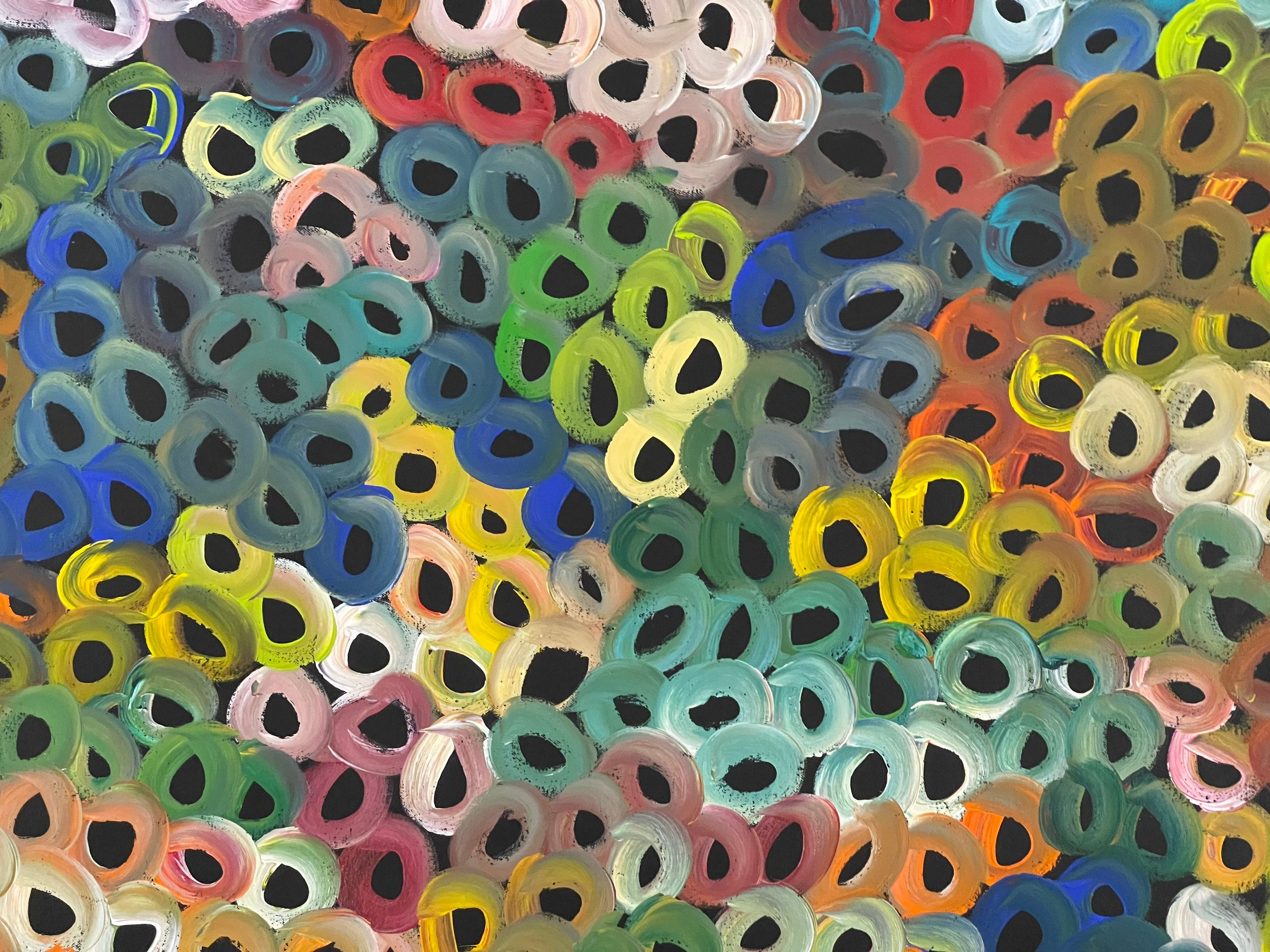 Louise Numina Napananka - Bush Melons - 182x97cm .79-53