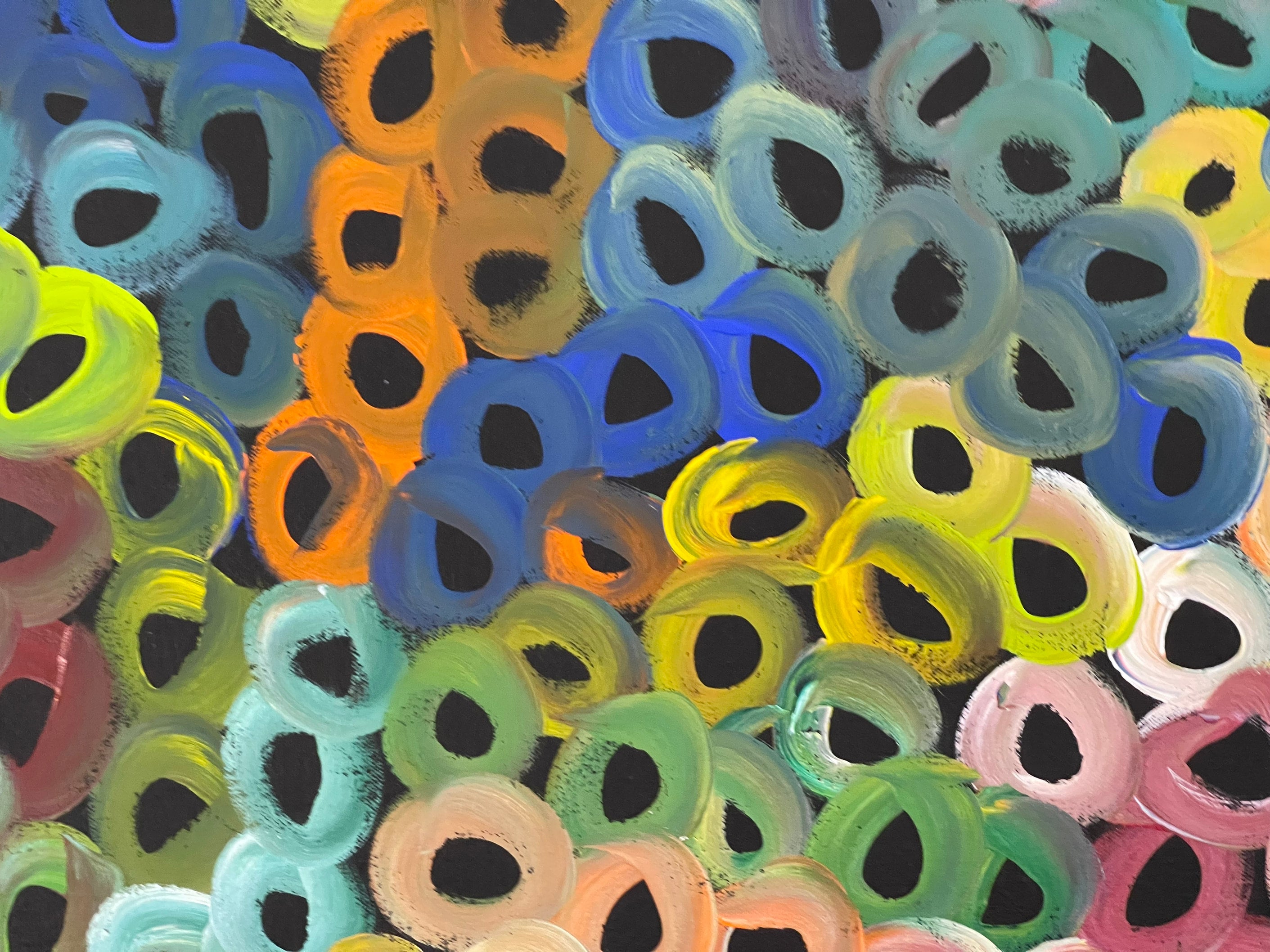 Louise Numina Napananka - Bush Melons - 182x97cm .79-53