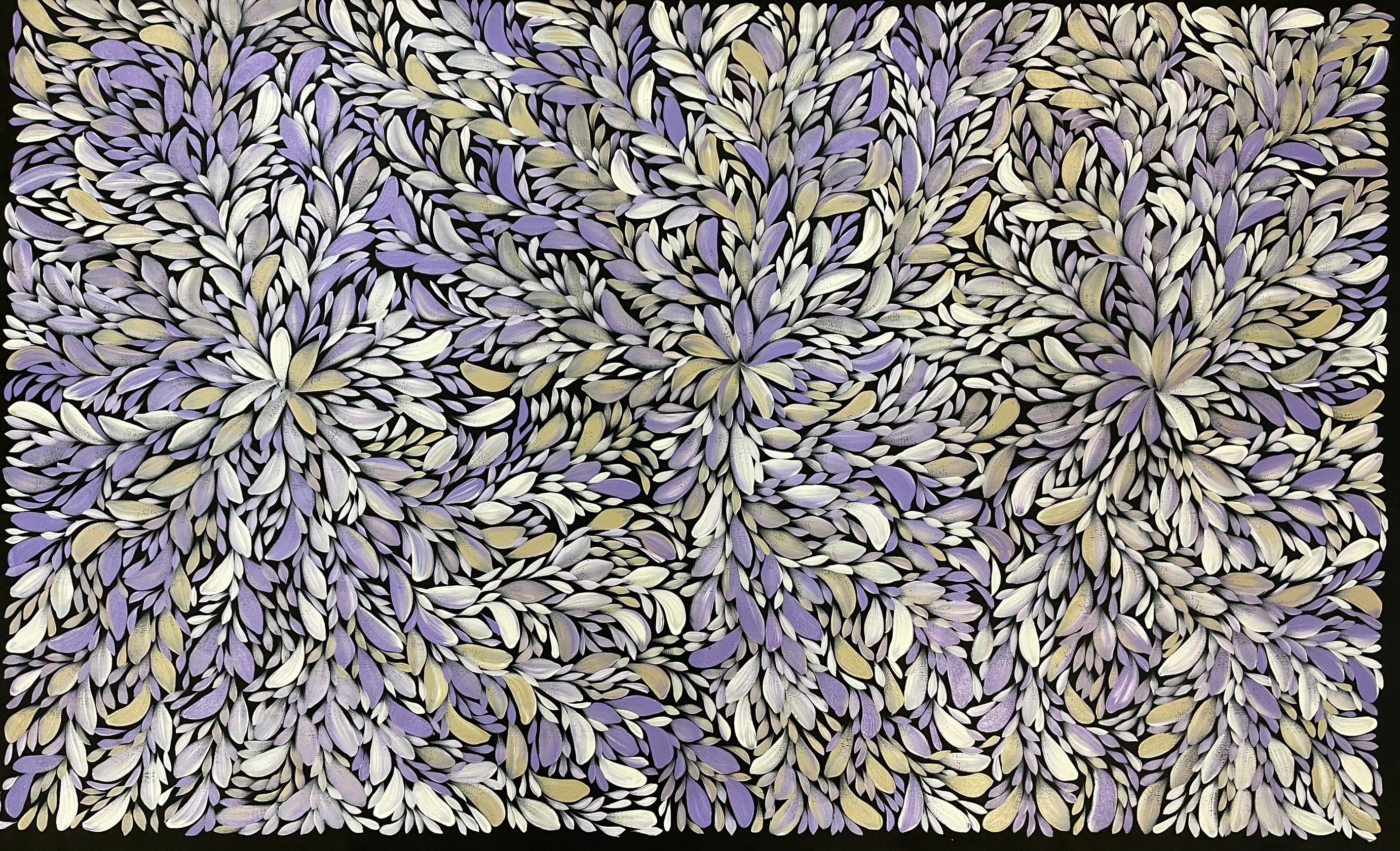 Louise Numina - Bush Medicine Leaves - 203x123cm .13-14