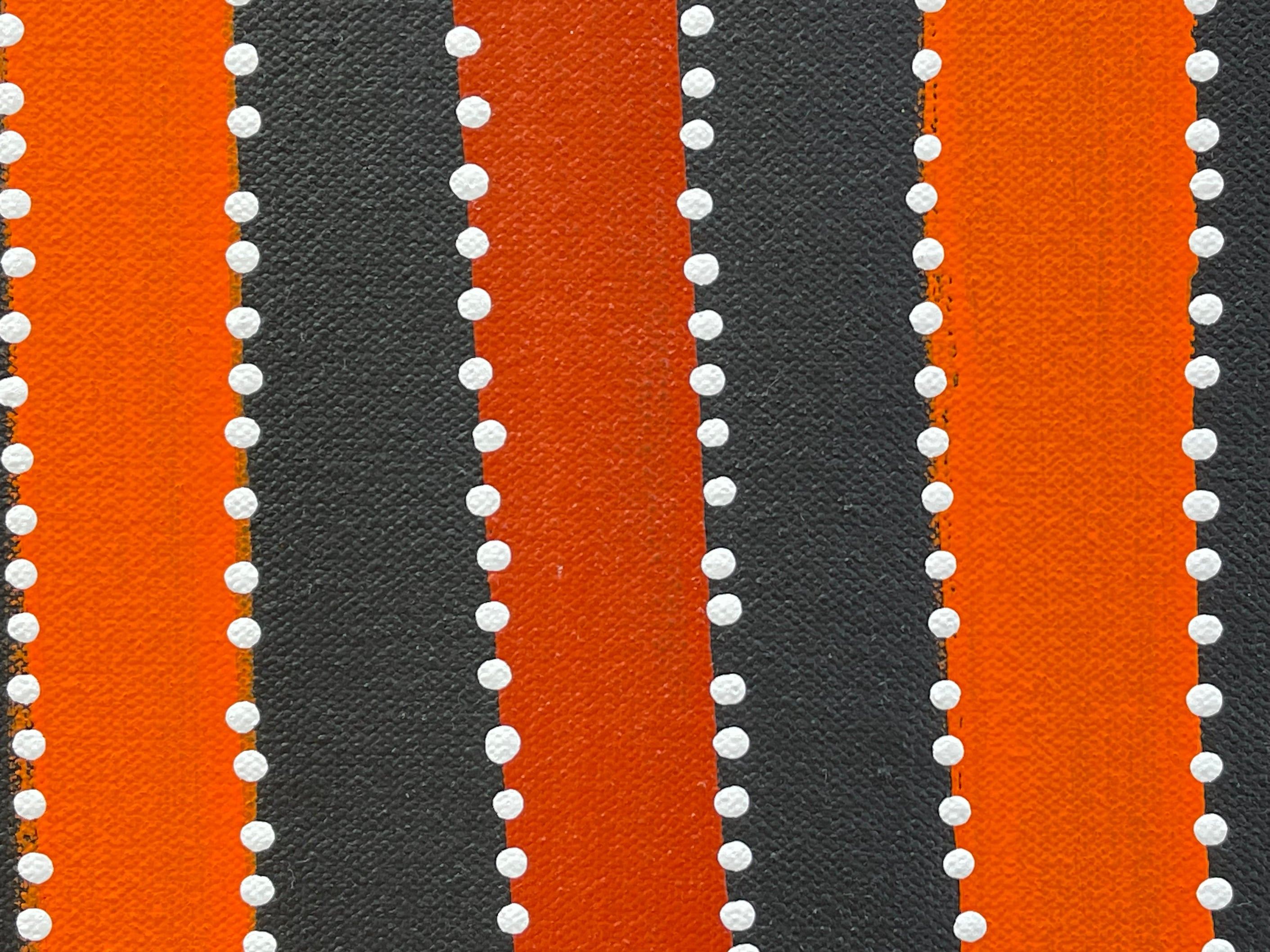 Jacinta Numina - My Country Atnangkerre, Thorny Lizard (Arnkerrthe) - 43x130cm .23-2