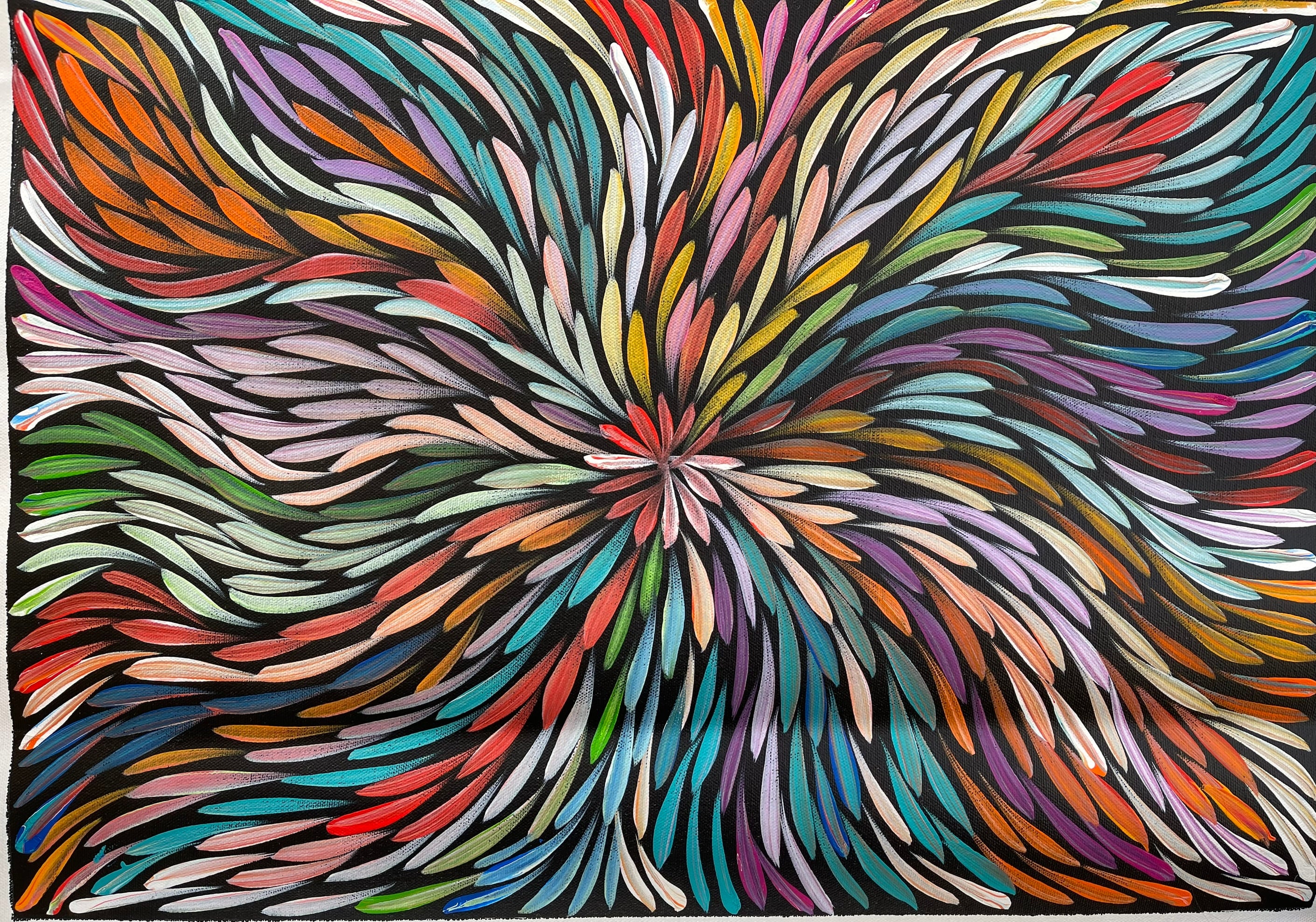 Sharon Numina - Bush Medicine Leaves- 38x53cm .20-4