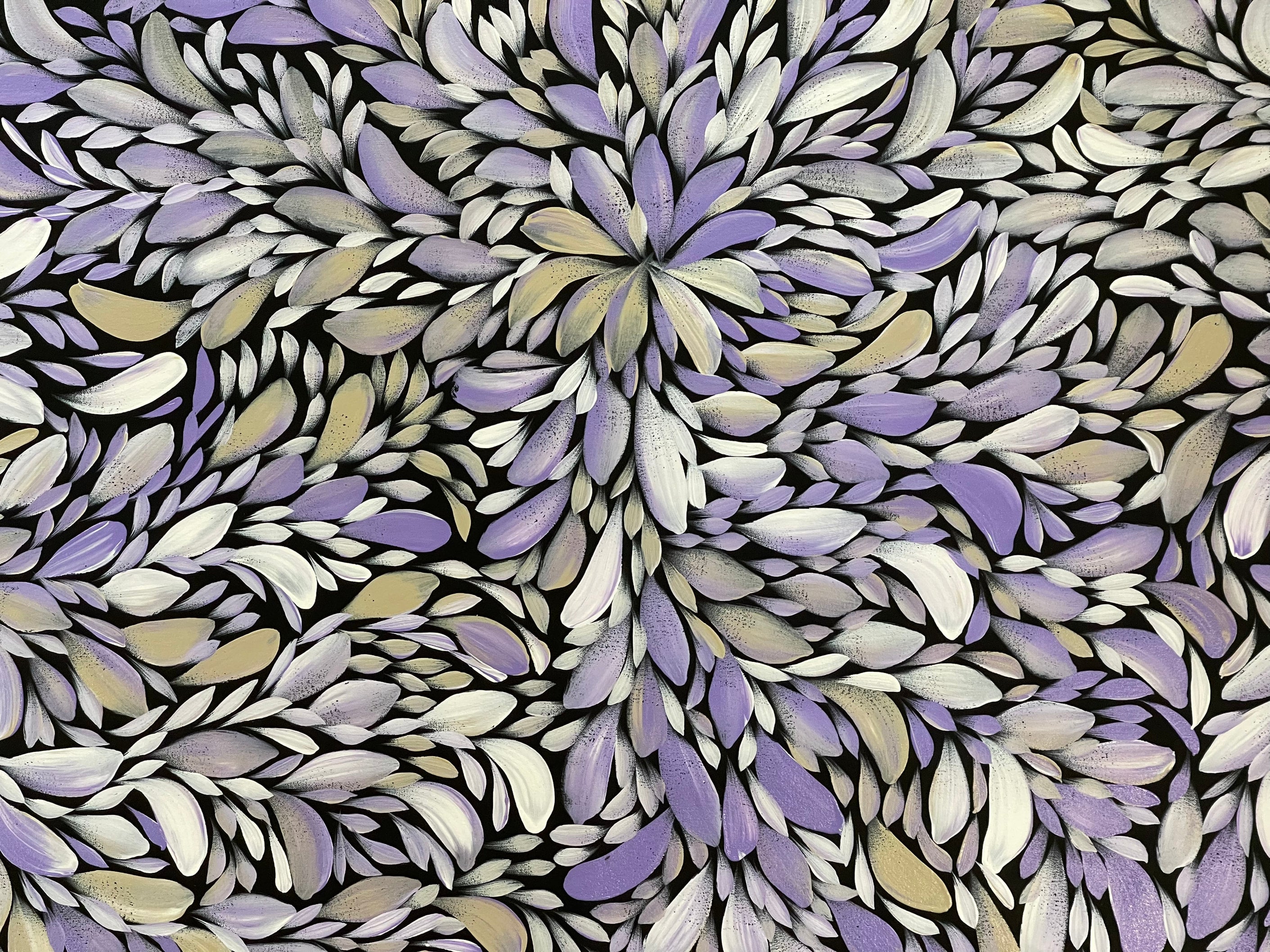 Louise Numina Napananka - Bush Medicine Leaves - 203x123cm .13-14