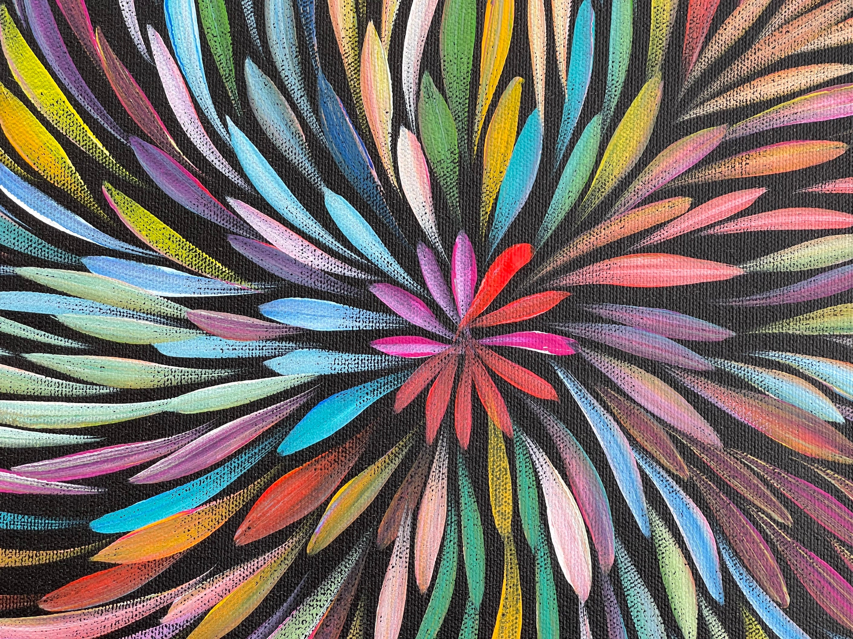 Sharon Numina - Bush Medicine Leaves- 38x53cm .20-2