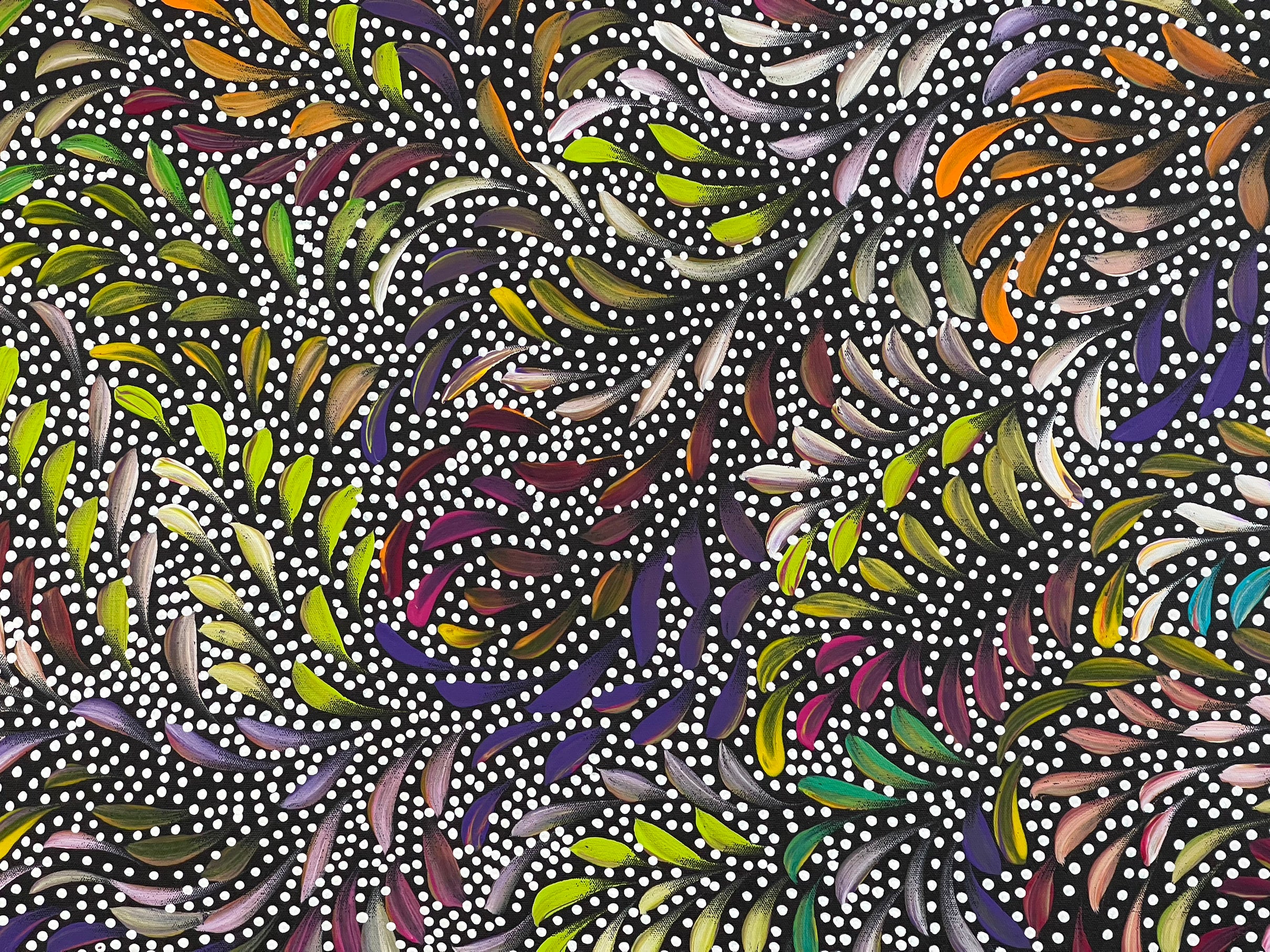 Caroline Numina - Seeded Bush Medicine Leaves .88-13
