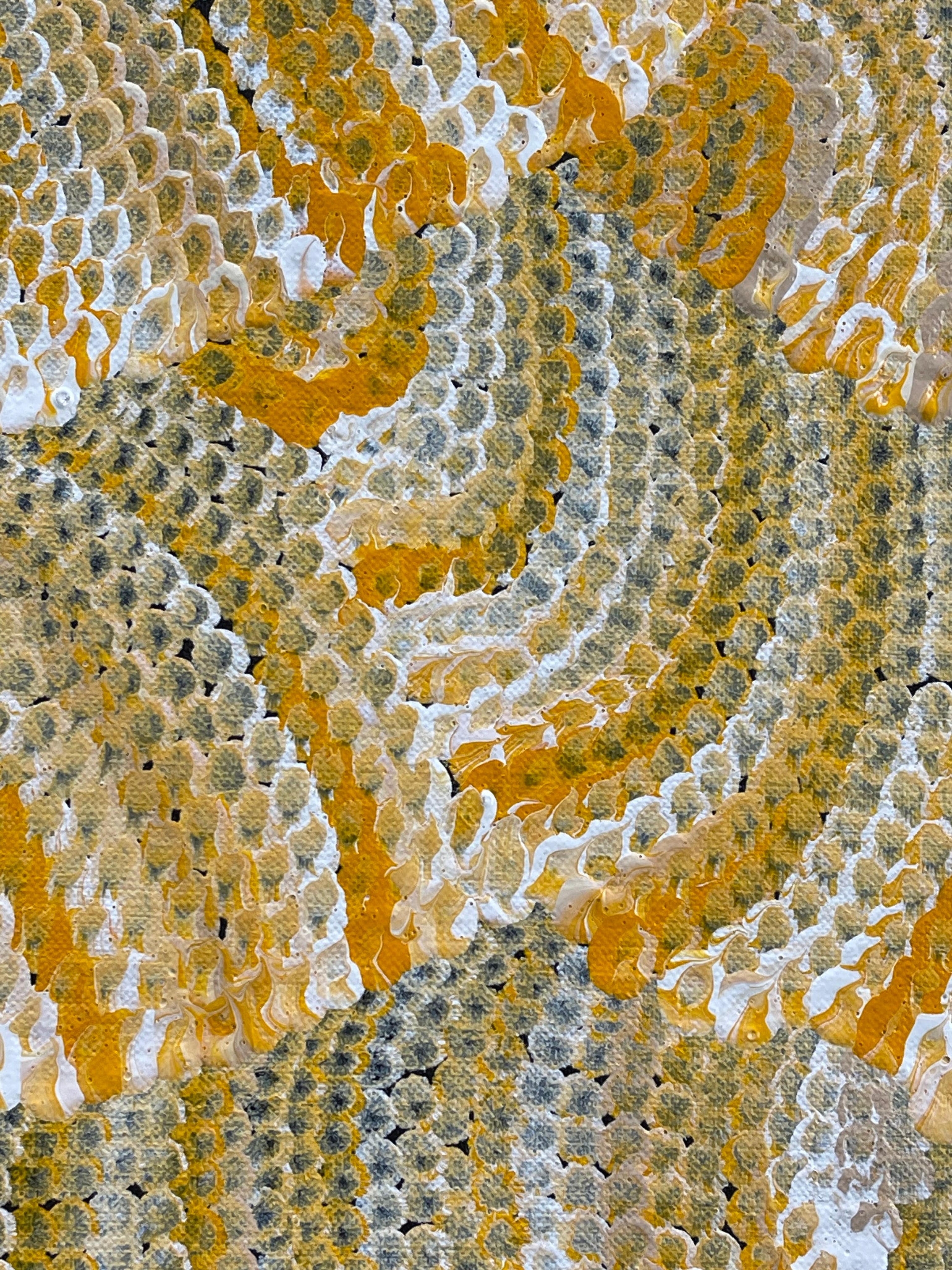 Maureen Nampijinpa Hudson - Sand Dunes - 60x60cm