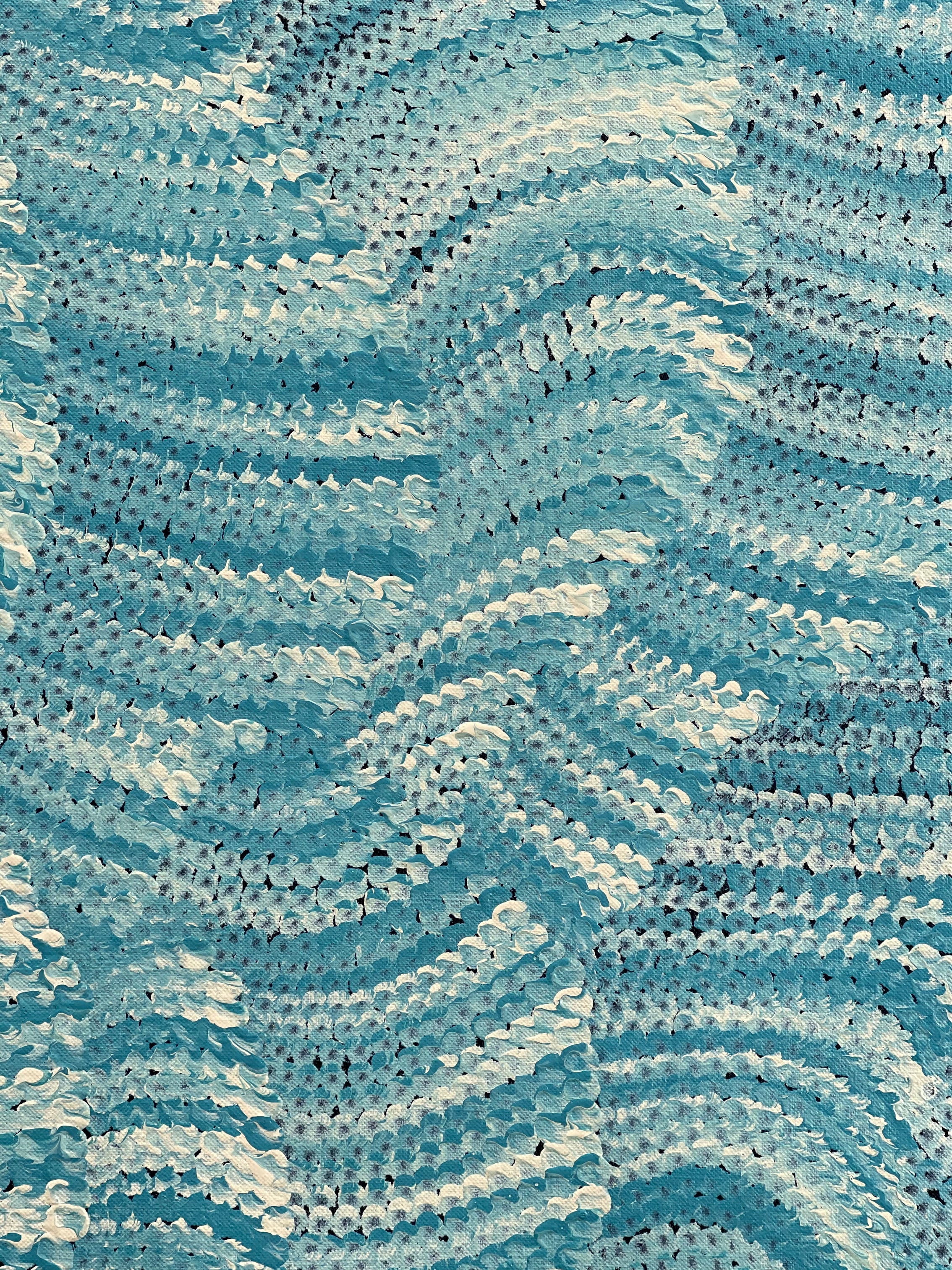 Maureen Nampijinpa Hudson - Sand Dunes - 60x60cm