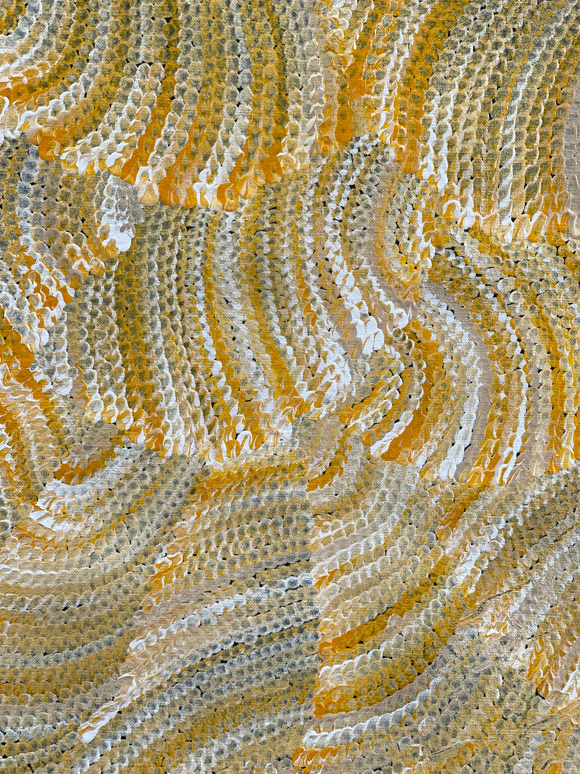 Maureen Nampijinpa Hudson - Sand Dunes - 60x60cm