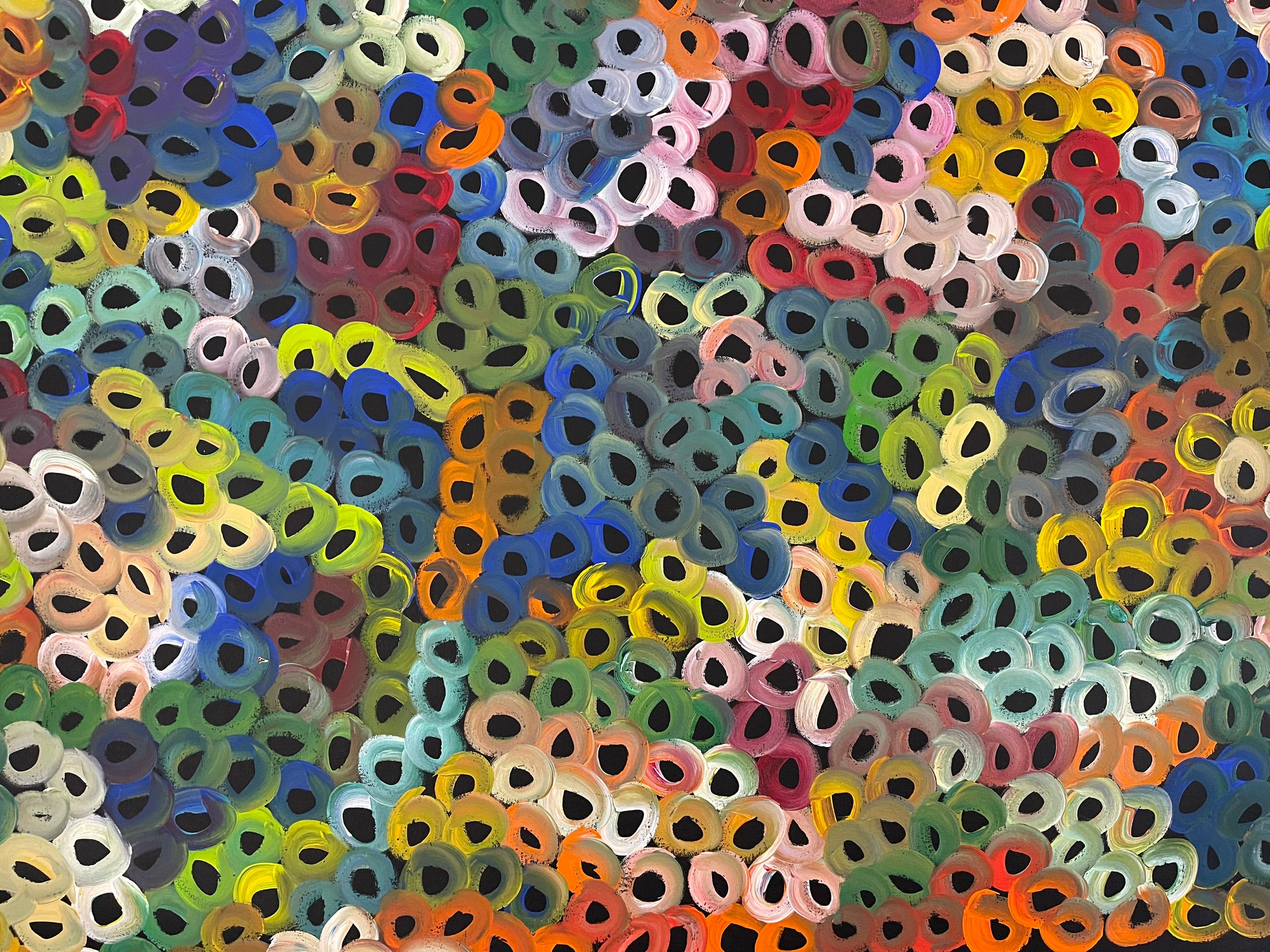 Louise Numina Napananka - Bush Melons - 182x97cm .79-53