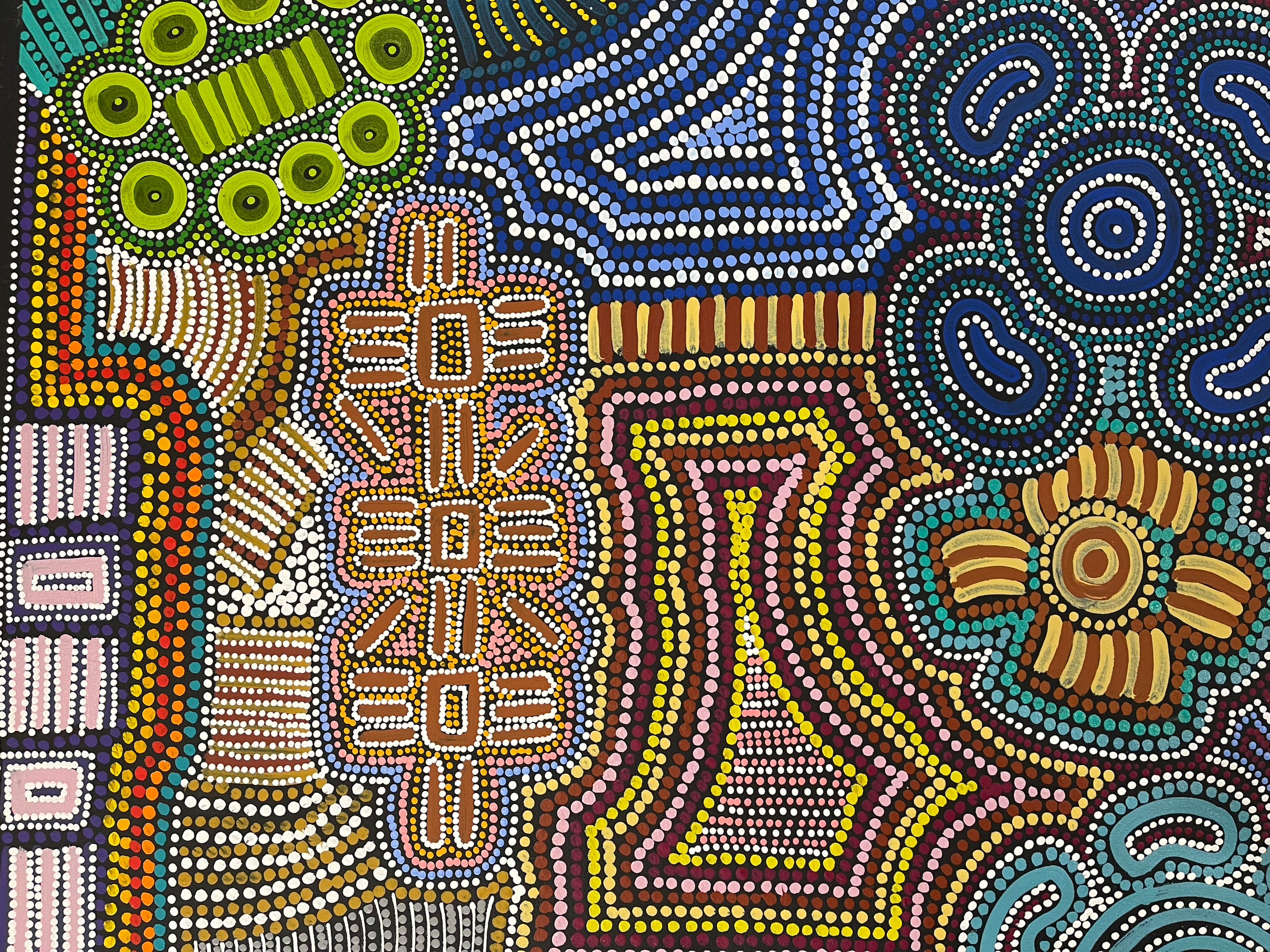 Sharon Turner - My Country - 166x93cm .07-2