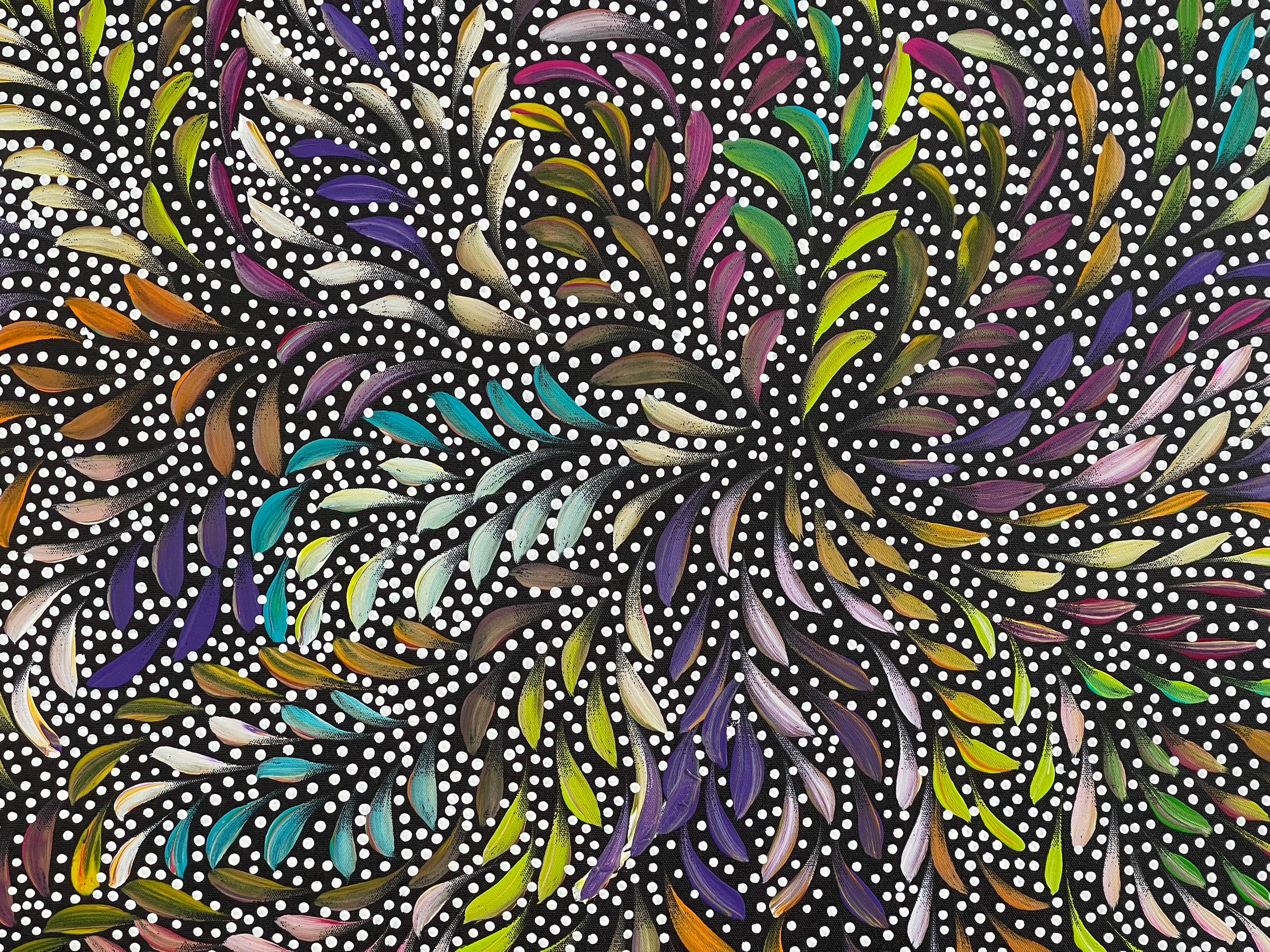 Caroline Numina - Seeded Bush Medicine Leaves .88-13
