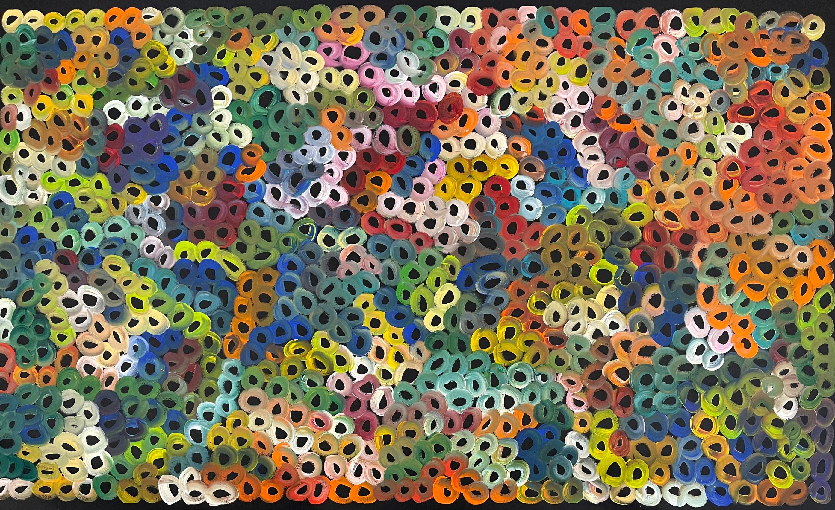 Louise Numina Napananka - Bush Melons - 182x97cm .79-53