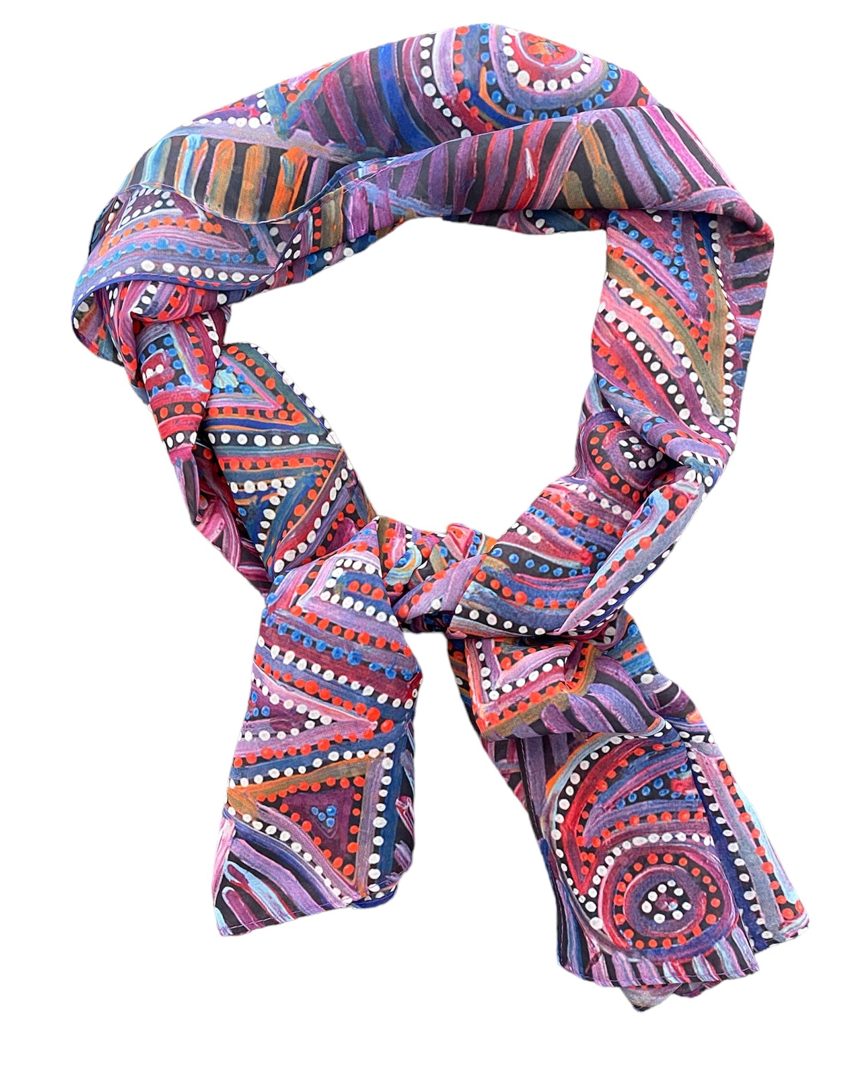 Silk Scarf - Pauline Napangardi Gallagher