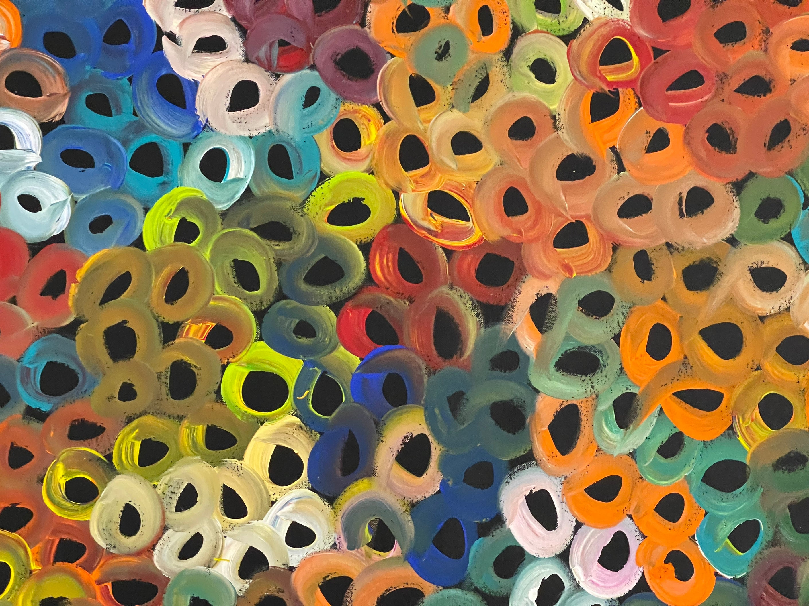 Louise Numina Napananka - Bush Melons - 182x97cm .79-53
