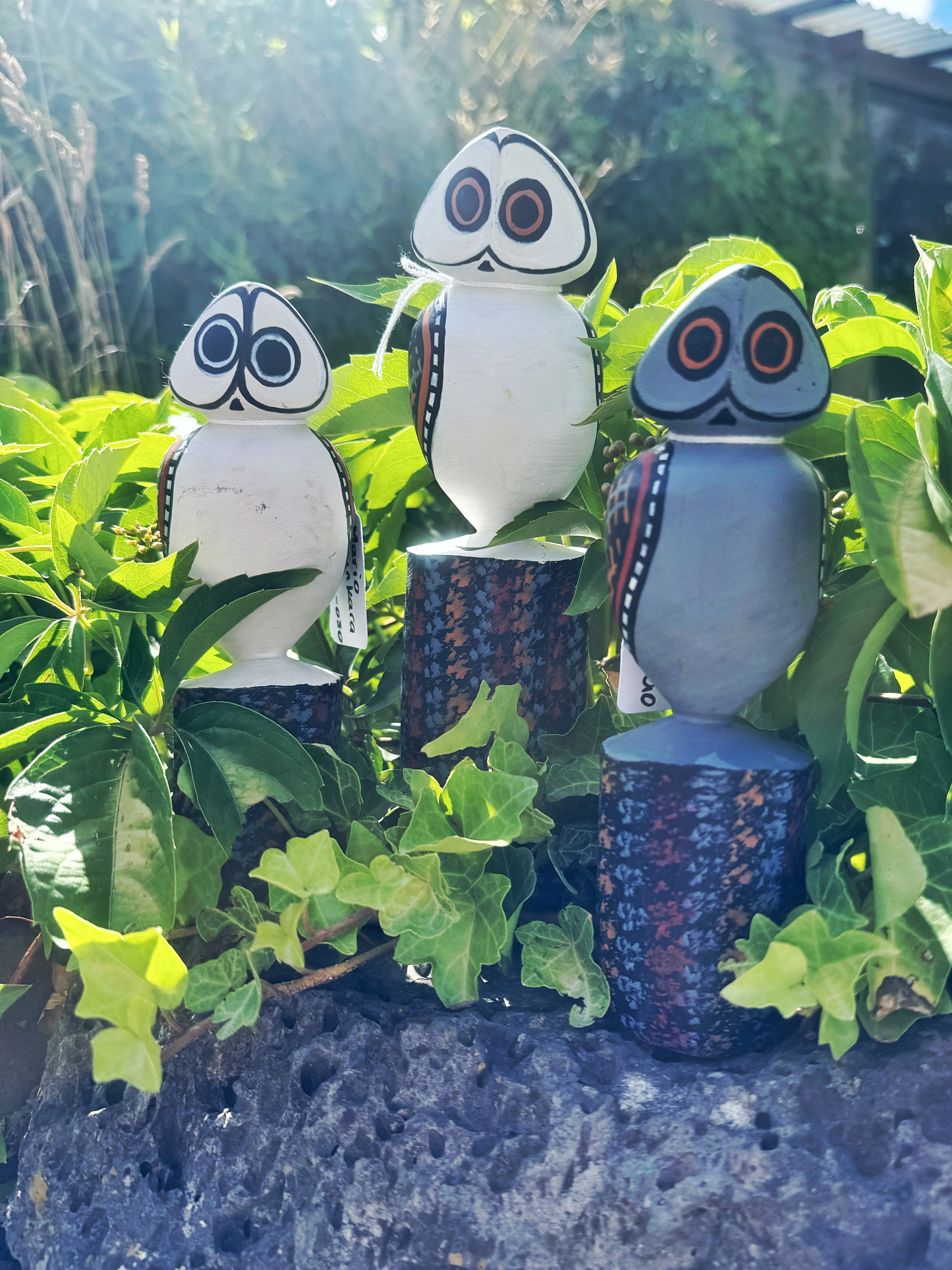 Owl Carving (White|M) - Mario Munkara .030