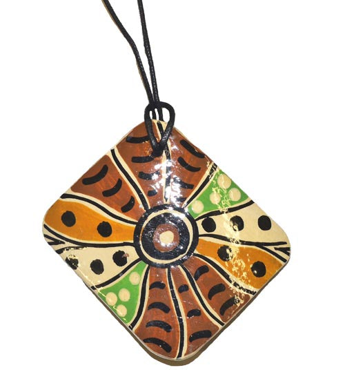 Pendant (Earth Tones) - Maringka Burton