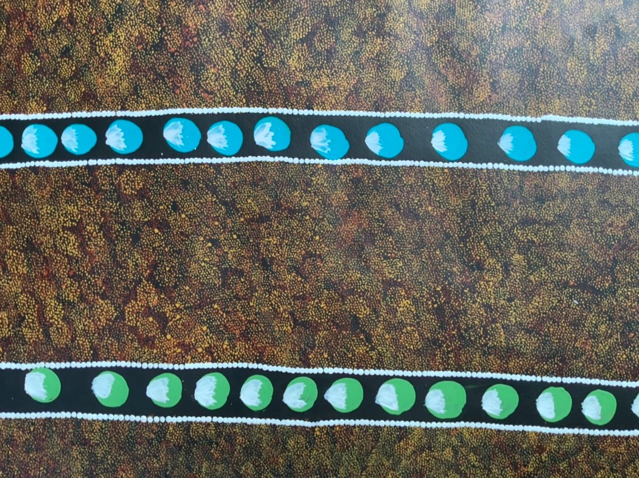 Barbara Pananka - Bush Tucker - 85x109cm .90-13