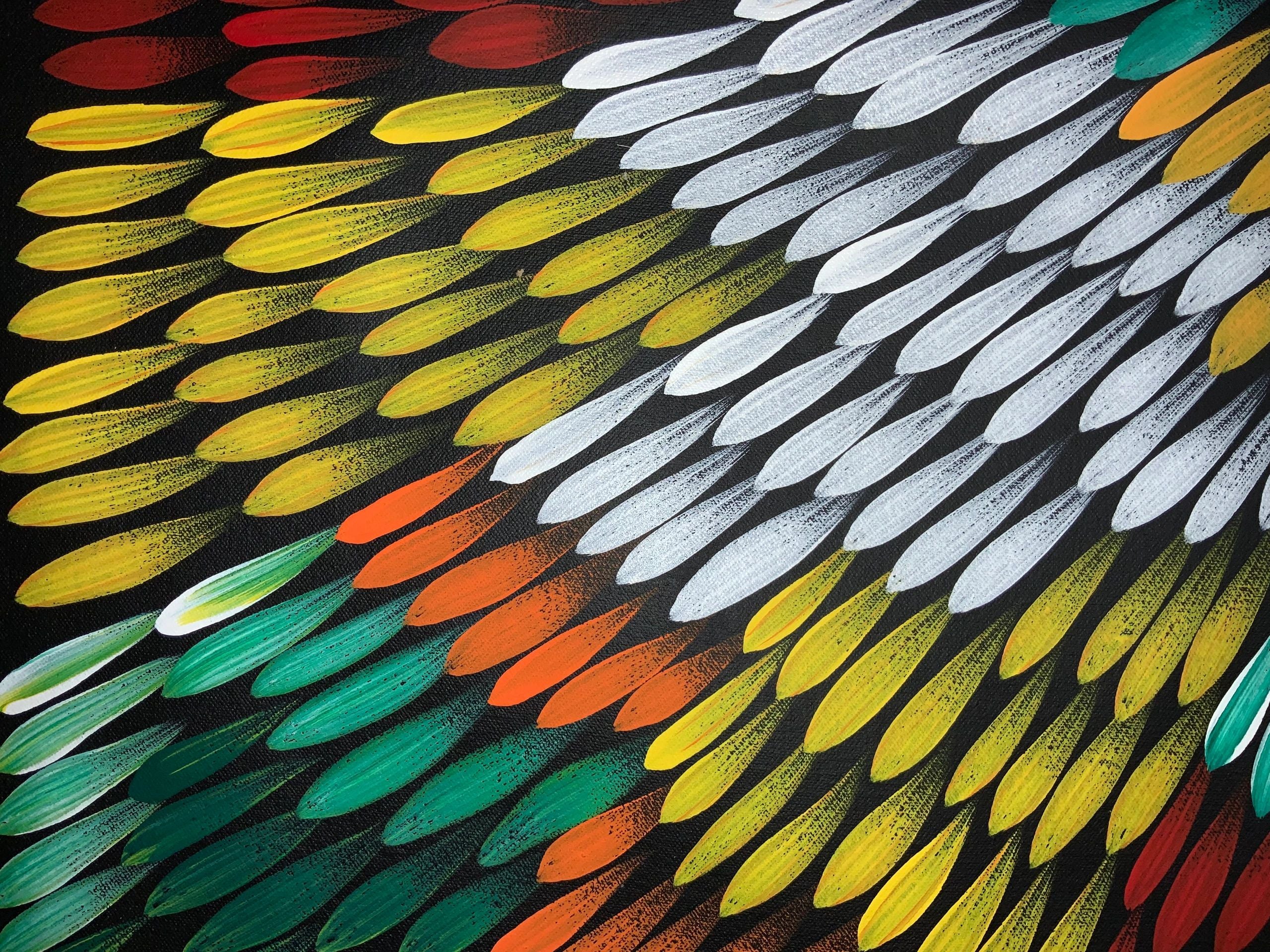 Jacinta Numina Waugh - Bush Medicine Leaves- 92x96cm .87-7