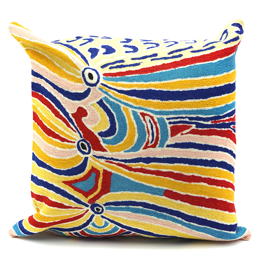 Wool Cushion Cover - Liddy Walker - Wakiripirri Jukurrrpa