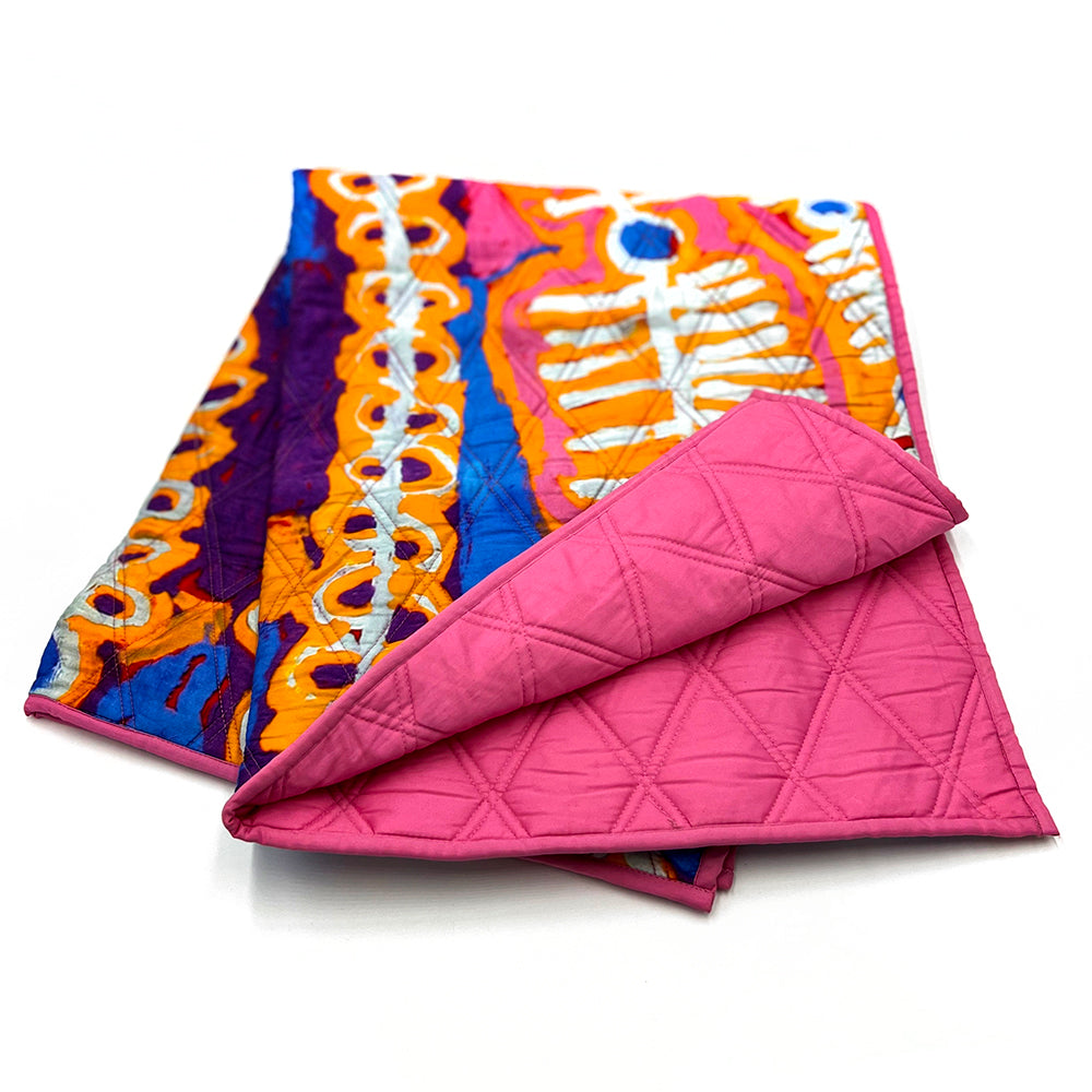 Quilted Baby Blanket - Murdie Nampijinpa Morris