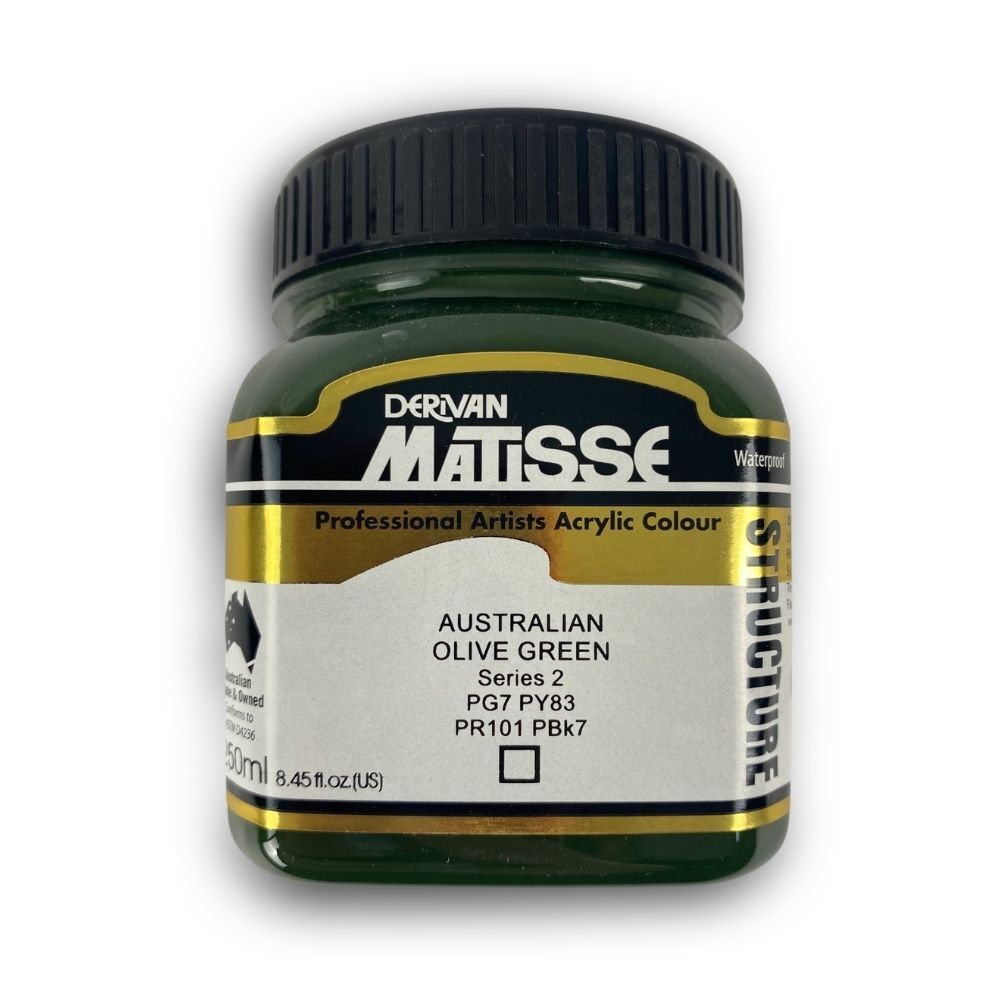 Matisse Acrylic Paint - Australian Olive Green
