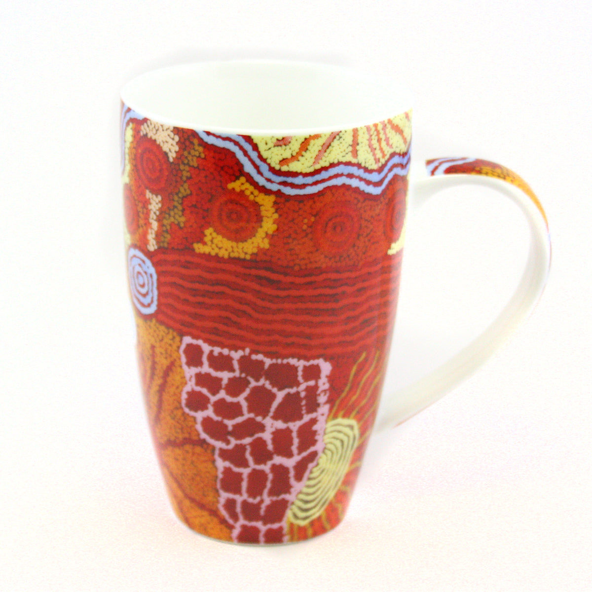 Bone China Mug - Damien & Yilpi Marks - Travelling Through Country