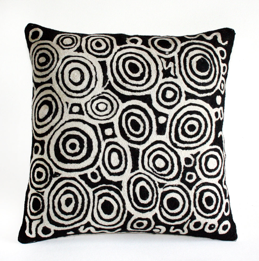 Wool Cushion Cover - Nelly Patterson