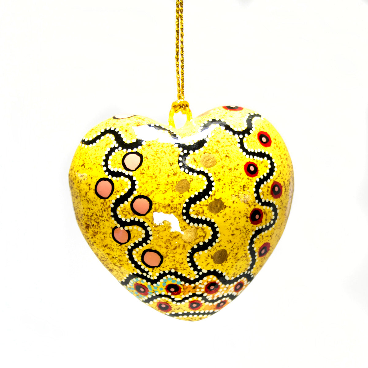 Decorative Heart Christmas Ornament - Rama Sampson