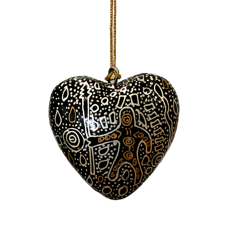 Decorative Heart Christmas Ornament - Stephen Martin