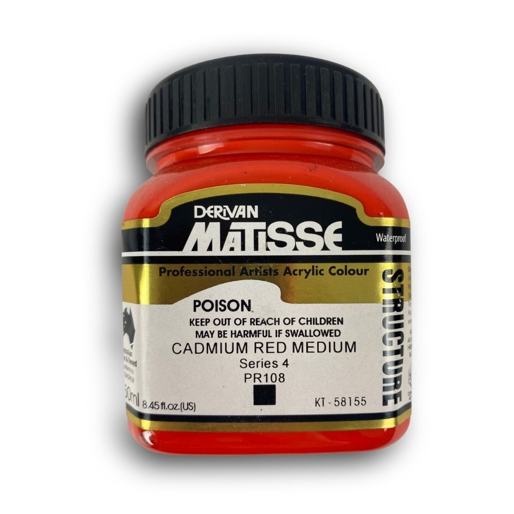 Matisse Acrylic Paint - Cadmium Red Medium
