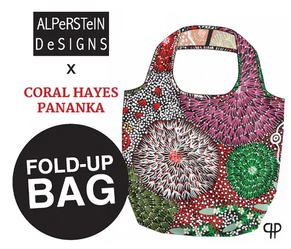 Fold Up Bag - Coral Hayes