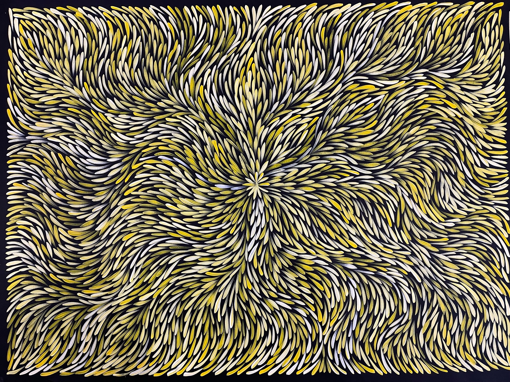 Sharon Numina - Bush Medicine Leaves - 129x96cm .52-4