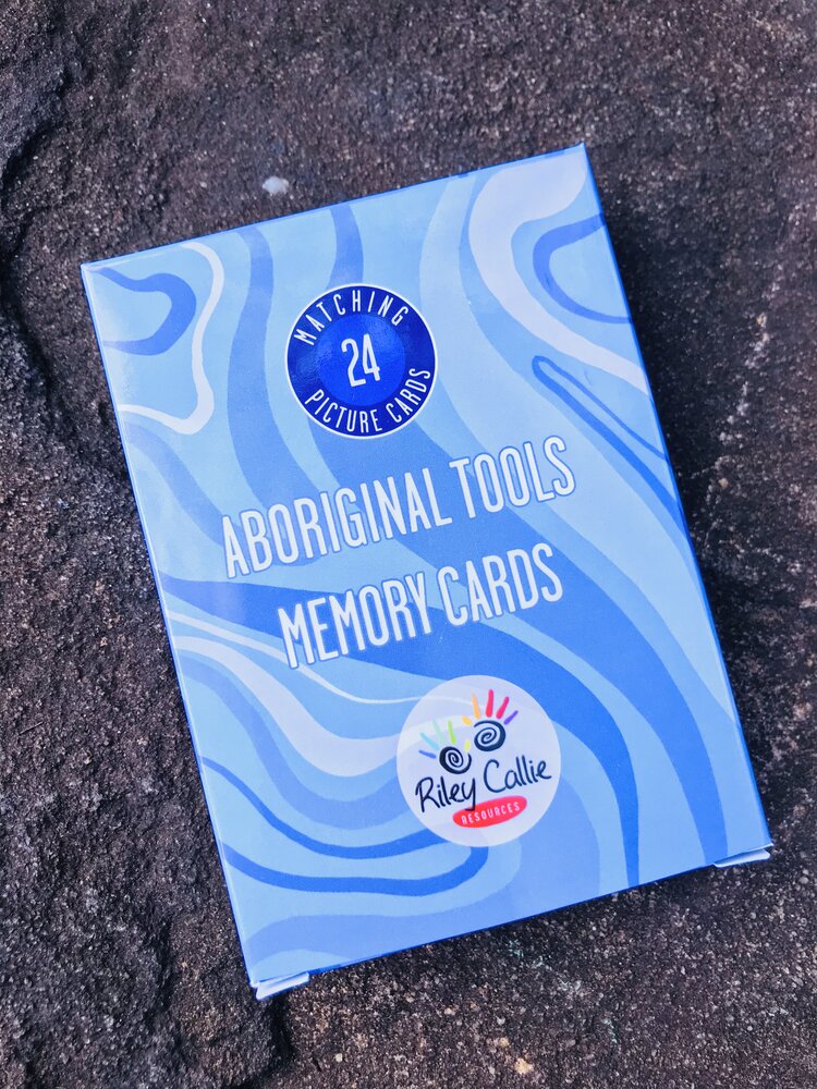 Aboriginal Tools Memory Card Game