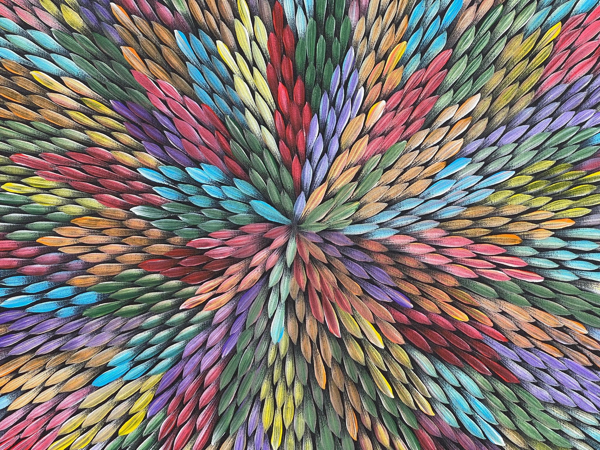 Maryanne Gibson - Bush Medicine - 95x90cm 56-5