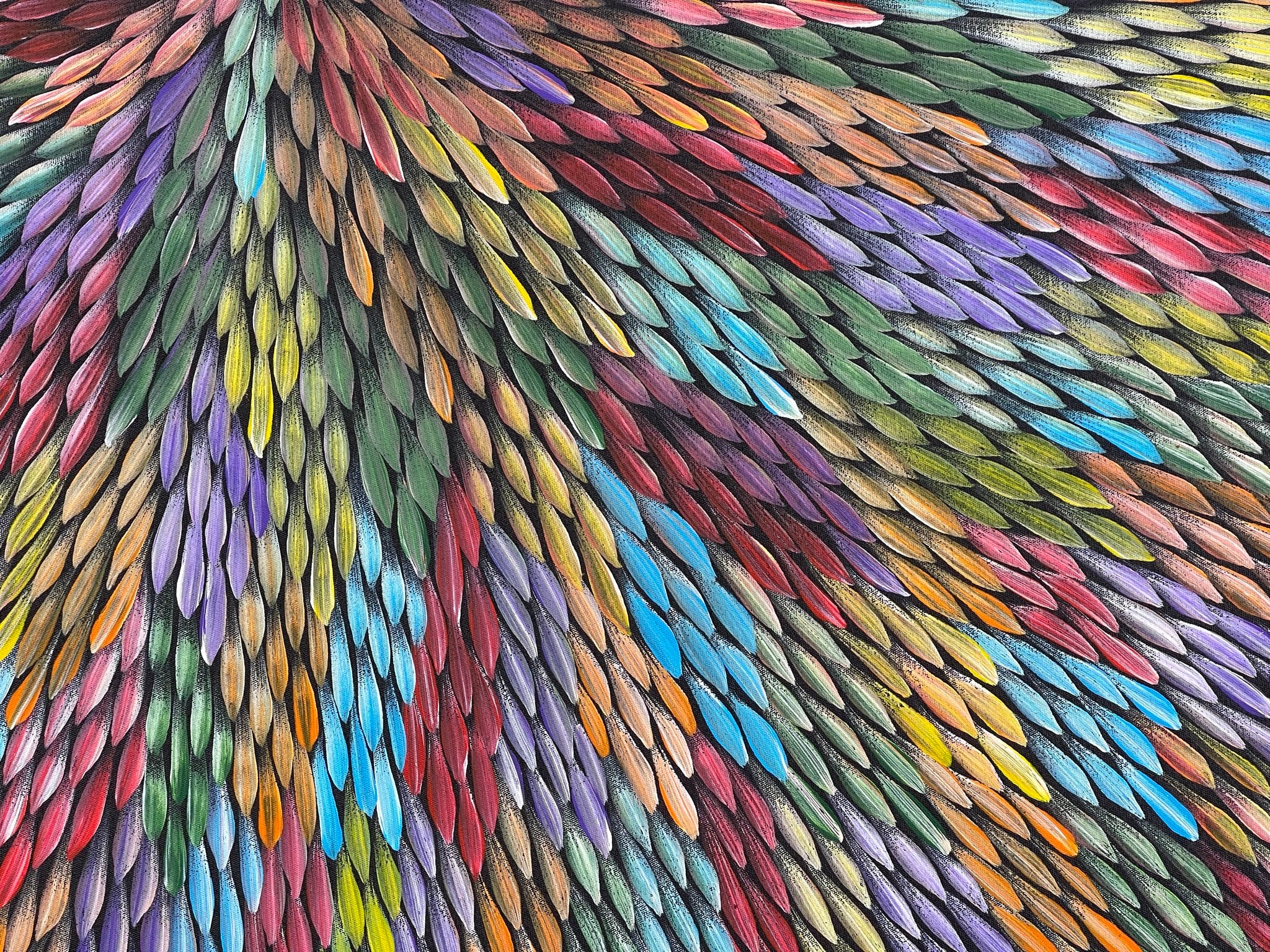 Maryanne Gibson - Bush Medicine - 95x90cm 56-5