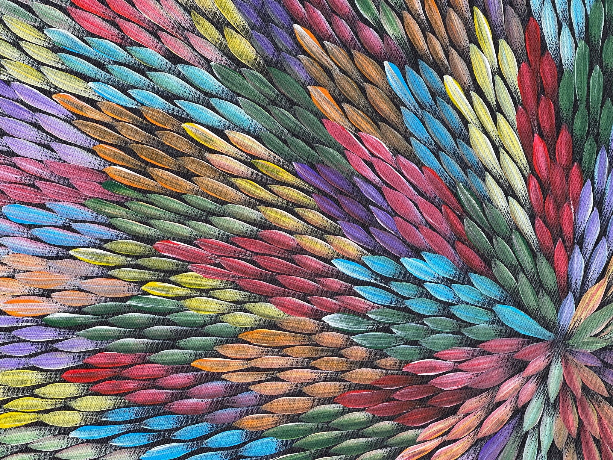 Maryanne Gibson - Bush Medicine - 95x90cm 56-5