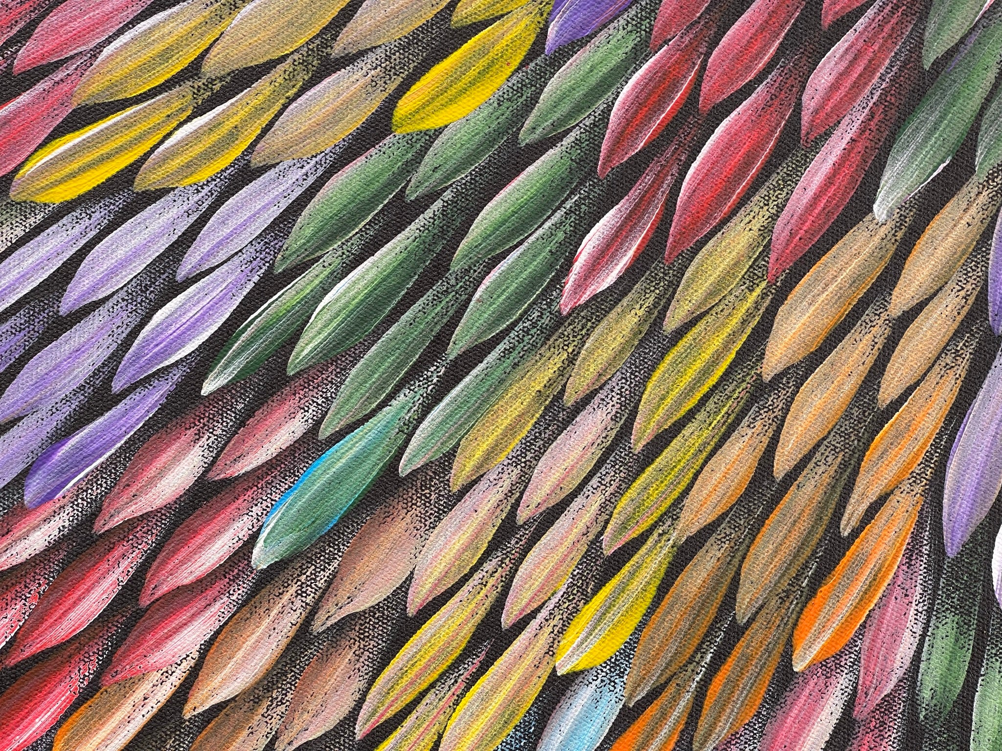 Maryanne Gibson - Bush Medicine - 95x90cm 56-5