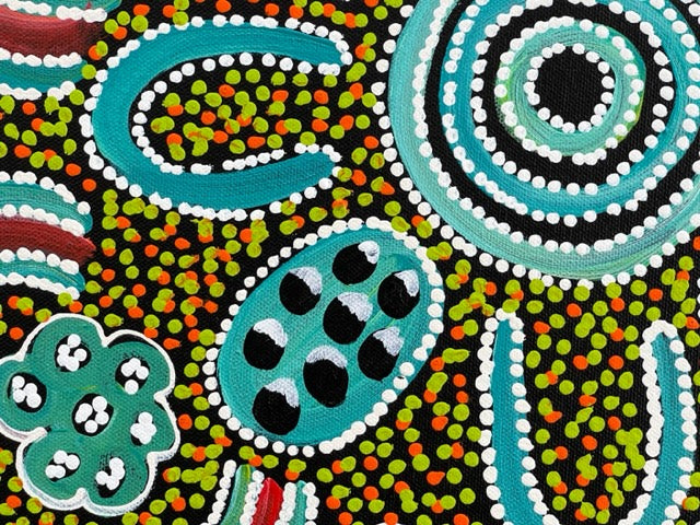 Lanita Numina - Women's Ceremony *Stretched ready to hang* .89-1