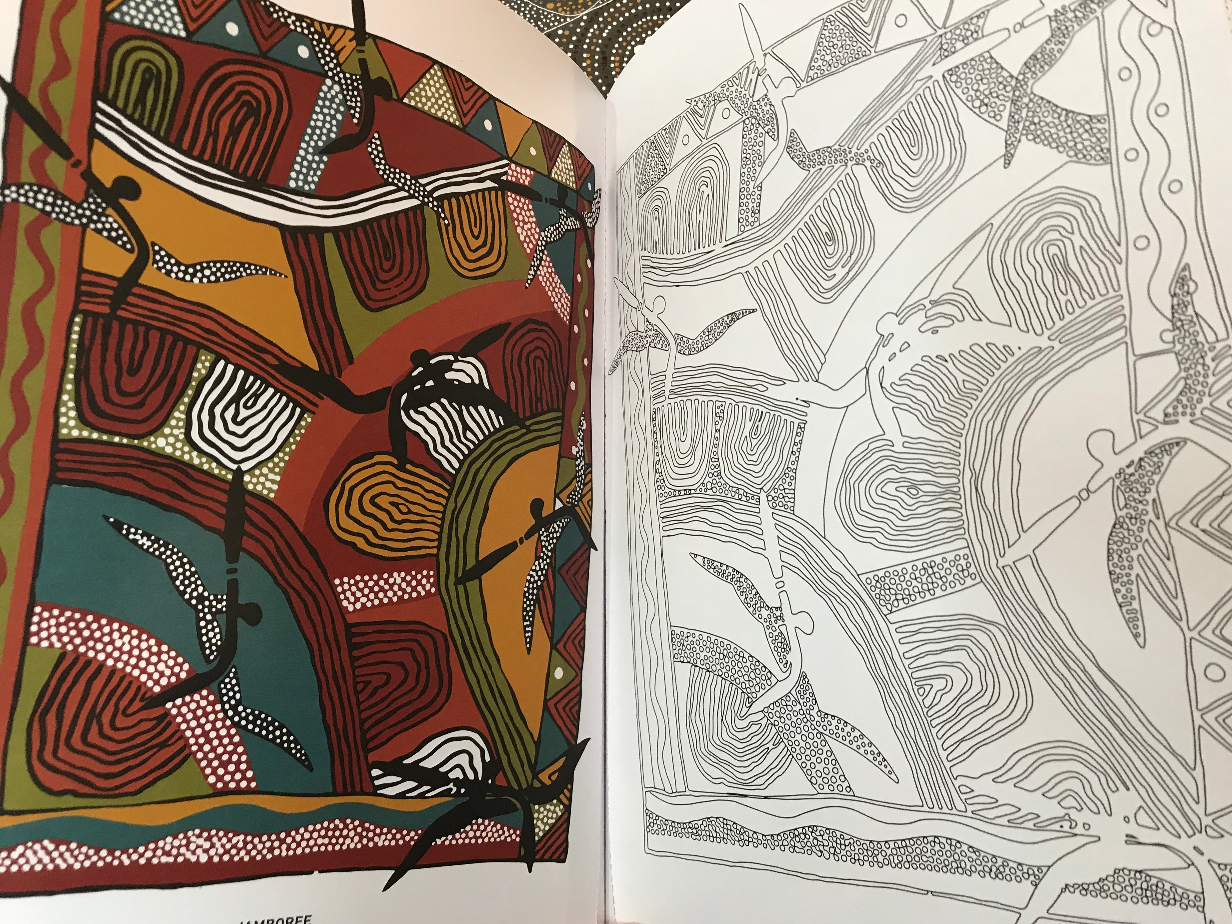 Colouring Country An Austalian Dreamtime Colouring Book