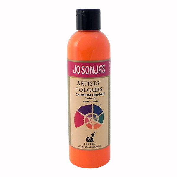 Jo Sonja's Artist Acrylic Paint - Cadmium Orange - 250ml